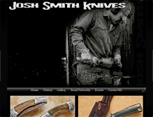 Tablet Screenshot of joshsmithknives.com